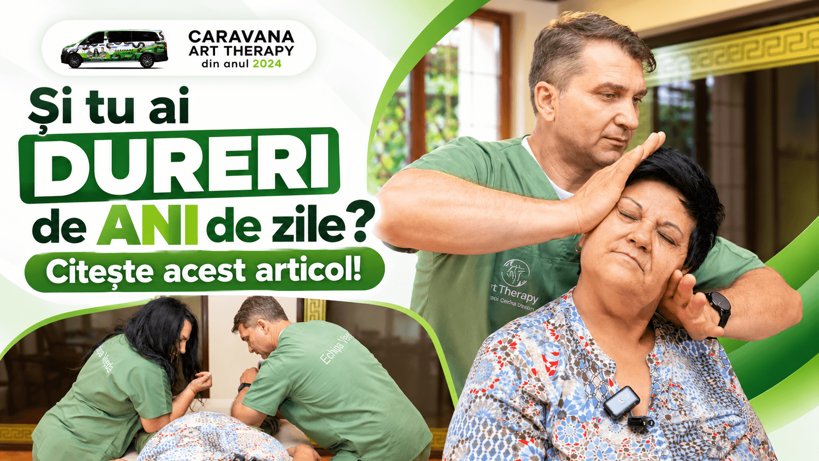 75% dintre cei pe care i-am întrebat nu au dureri de câteva zile. Le au de ani de zile