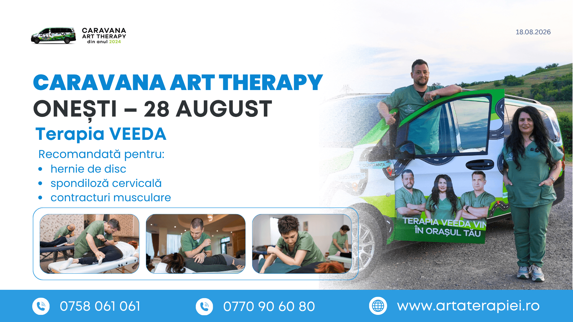 După numeroase cereri, Caravana Art Therapy ajunge și în Onești
