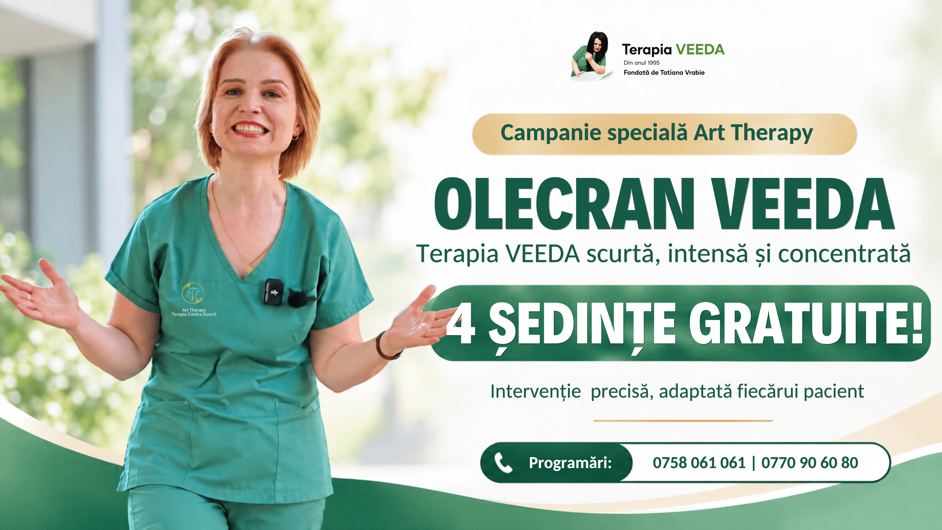 Terapie Olecran Veeda