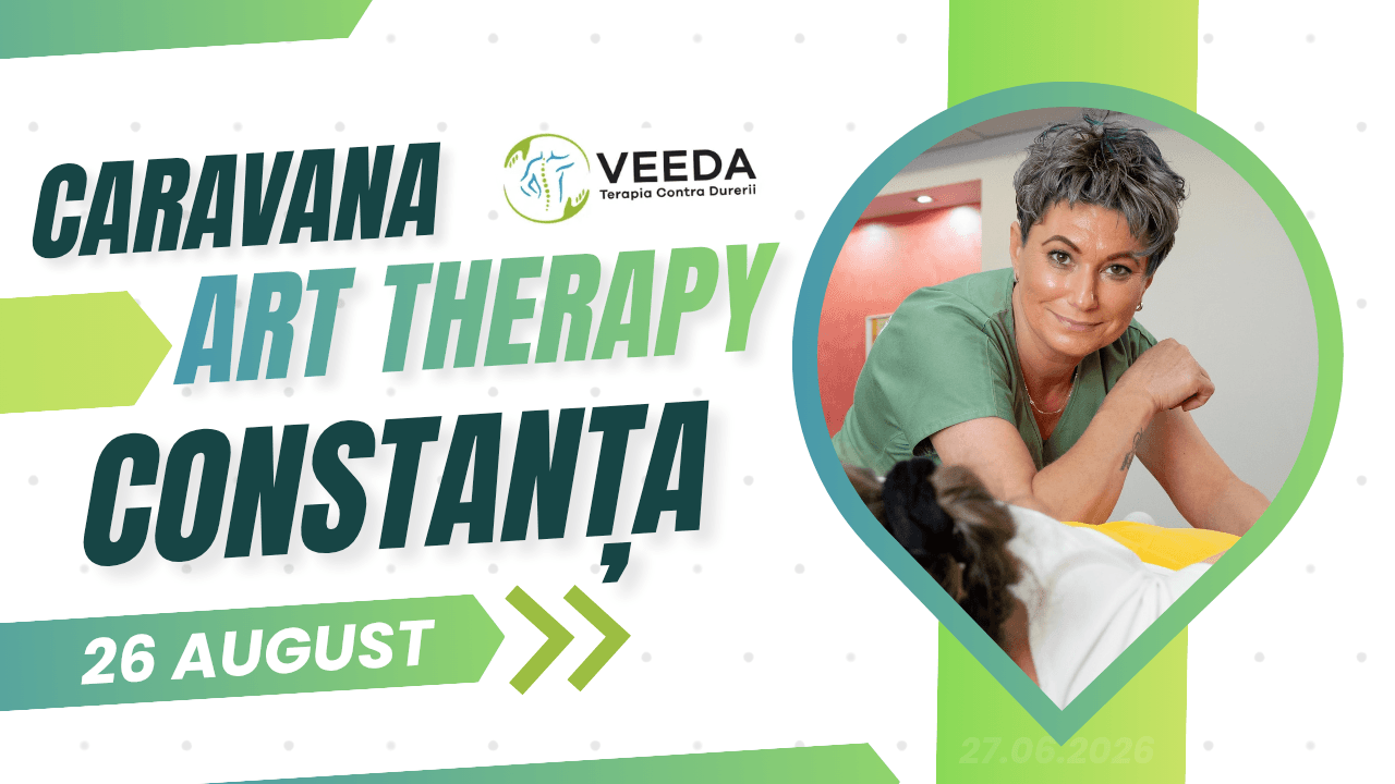Constanta, Caravana Art Therapy ajunge pe 26 august! De ce să alegi Terapia Veeda?