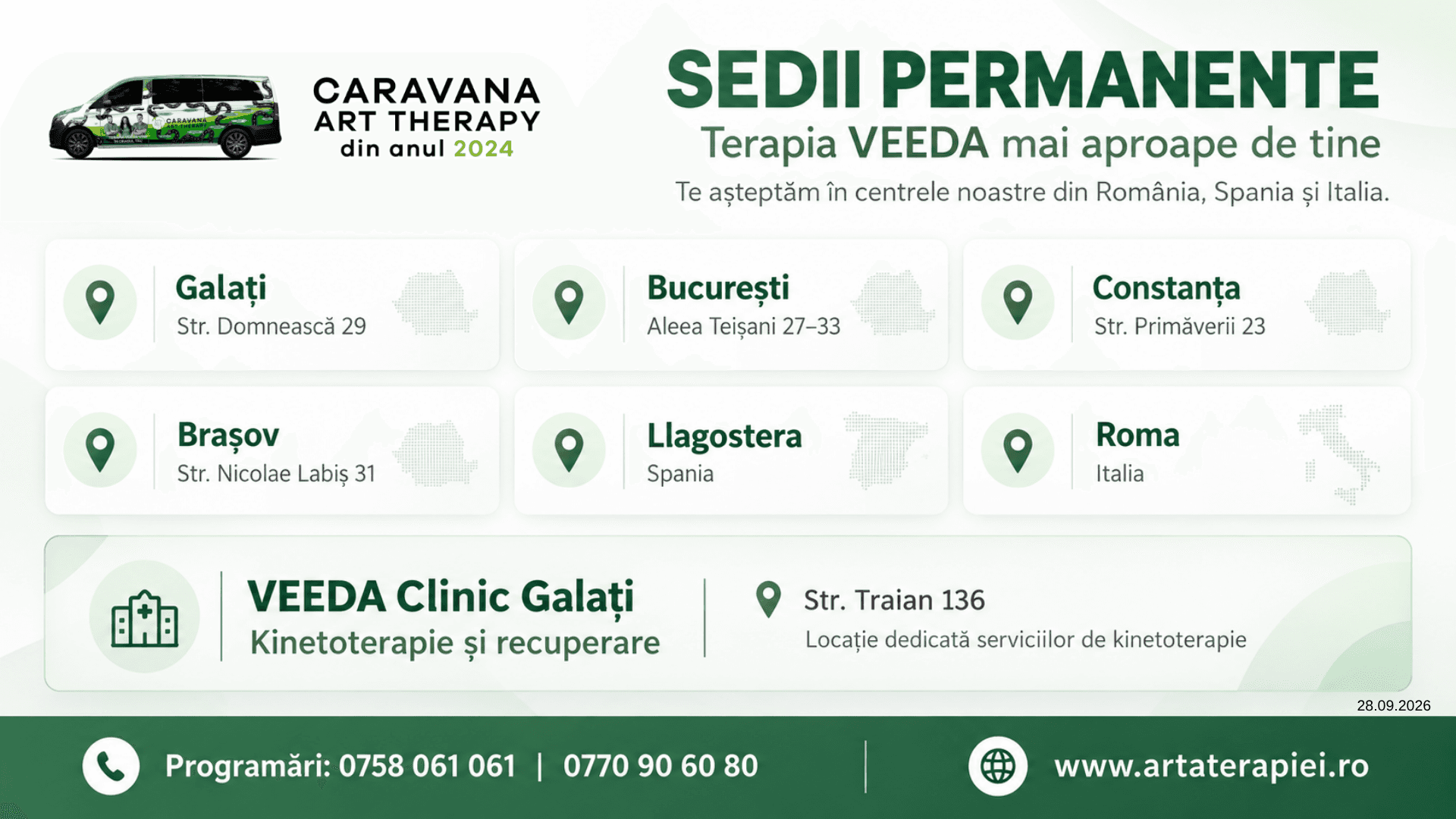 De la Galați până la Roma și Llagostera: Art Therapy are acum sedii permanente în România, Spania și Italia