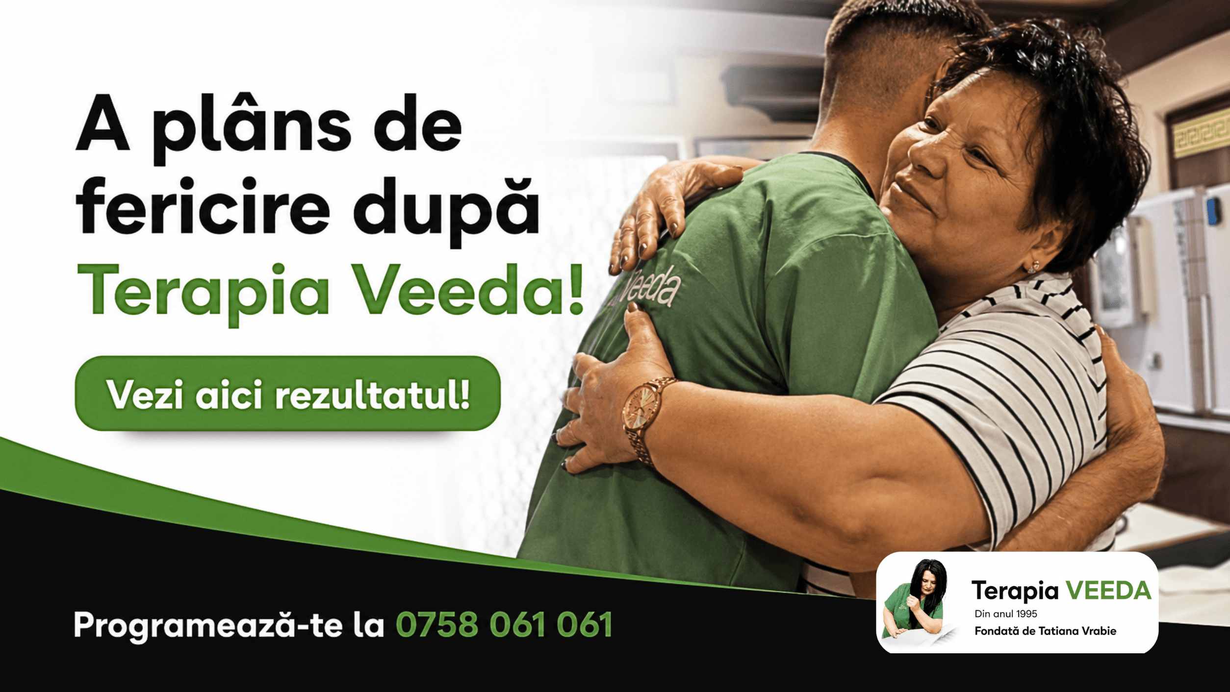 Anul trecut a venit din Italia până la Galați pentru Terapia VEEDA. Acum facem noi drumul spre ea