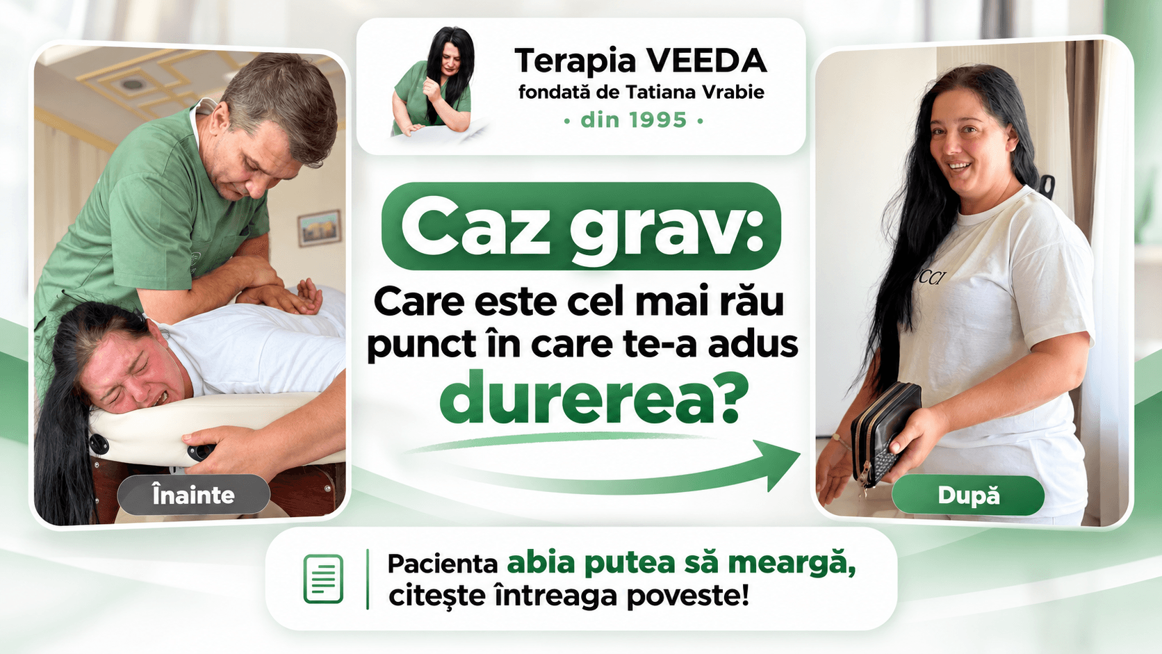 Când durerea îți ia independența: abia mai mergea, plângea de durere, iar noi eram ultima ei speranță