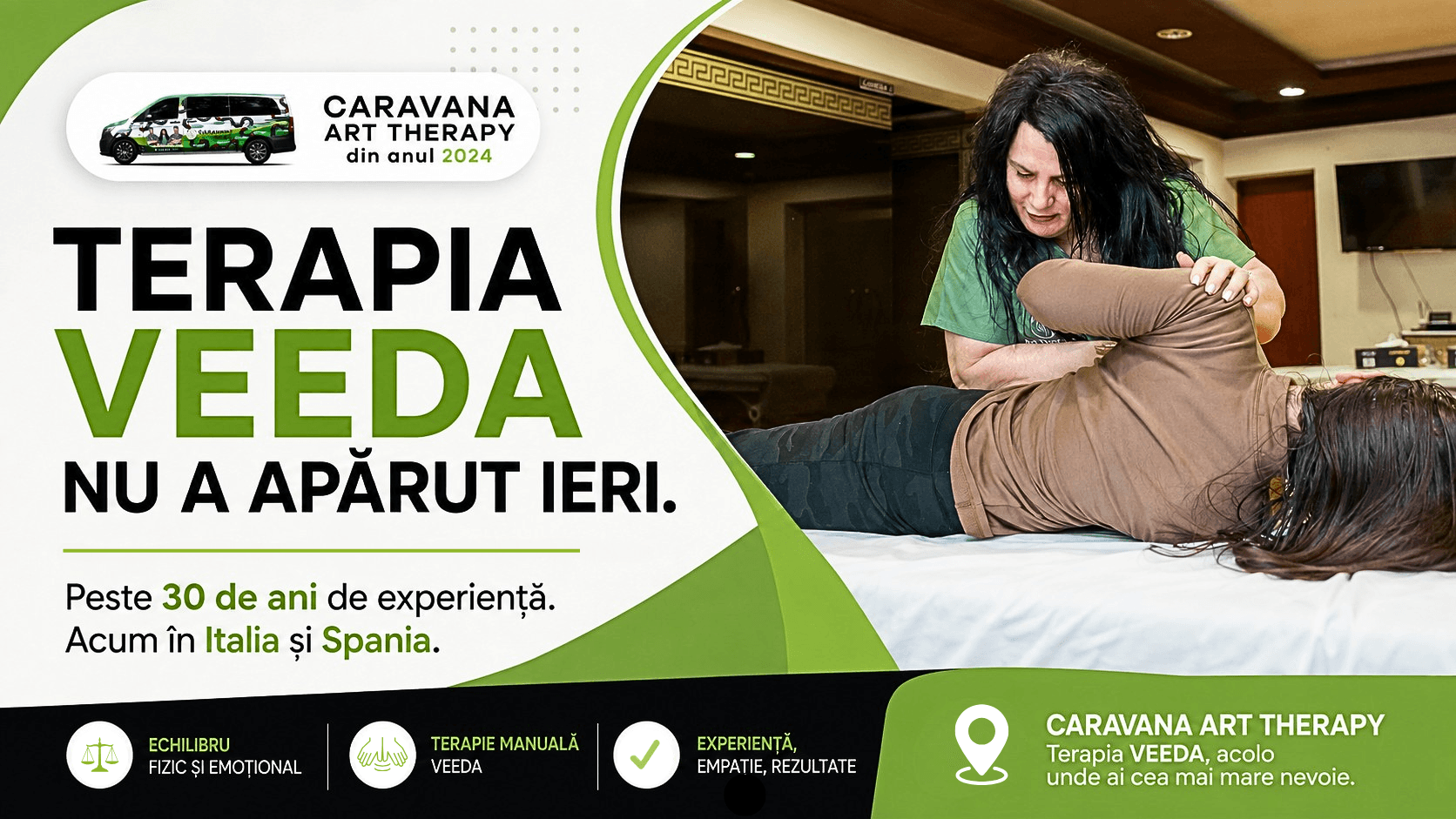 Terapia VEEDA ajunge în Italia și Spania – peste 30 de ani de experiență, acum mai aproape de tine