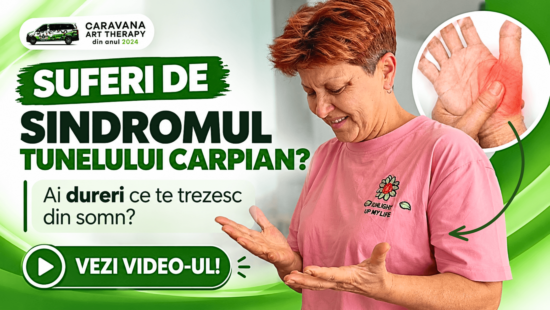 De 3 ani nu mai putea strânge pumnul și avea dureri de cap ce țineau o săptămână