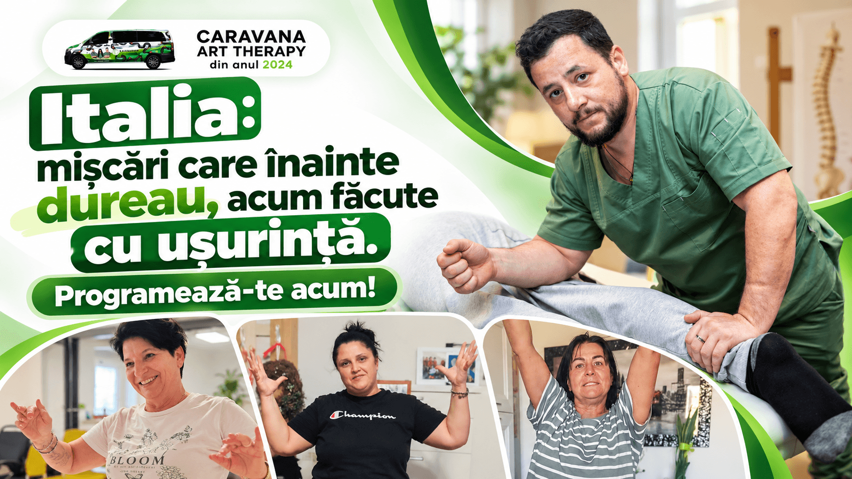 „Nu mă mai doare.” Ce spun pacienții din Italia după Terapia VEEDA