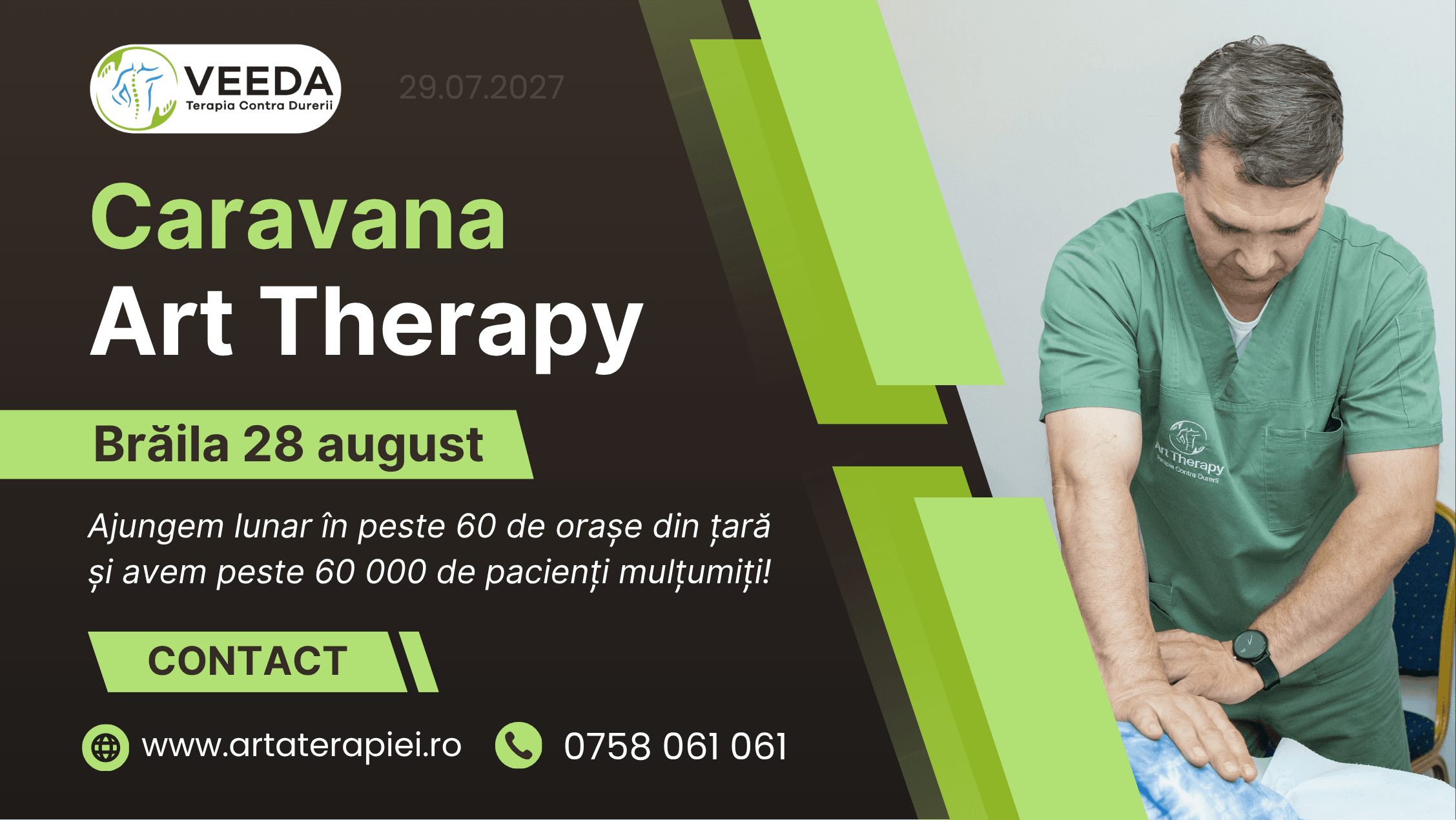 Brăila, Caravana Art Therapy revine pe 28 august