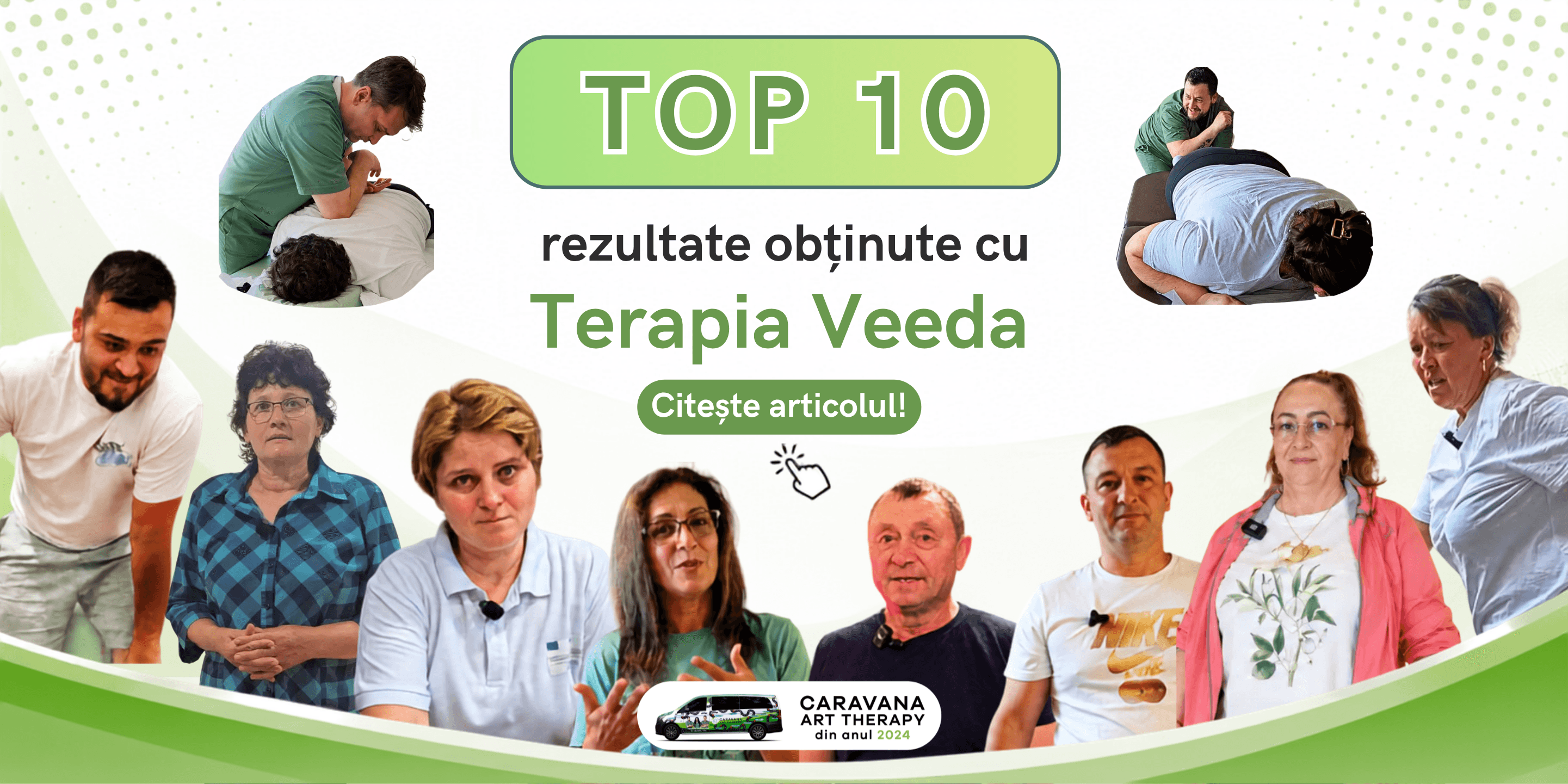 Top 10 dintre cele mai impresionante rezultate ale Terapiei VEEDA: de la „nu mai pot” la mișcări pe care oamenii nu credeau că le vor mai face
