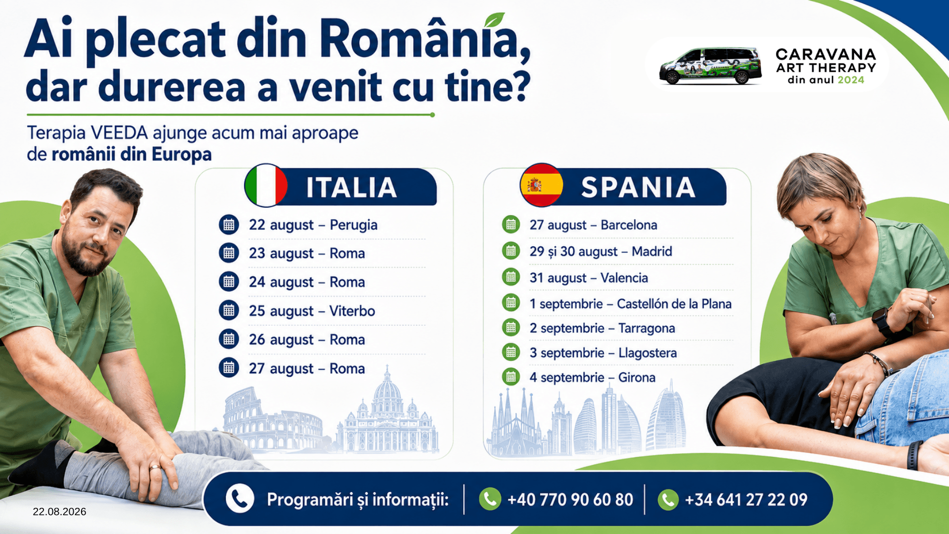 Ai plecat din România, dar durerea a venit cu tine? Terapia VEEDA ajunge acum mai aproape de românii din Europa