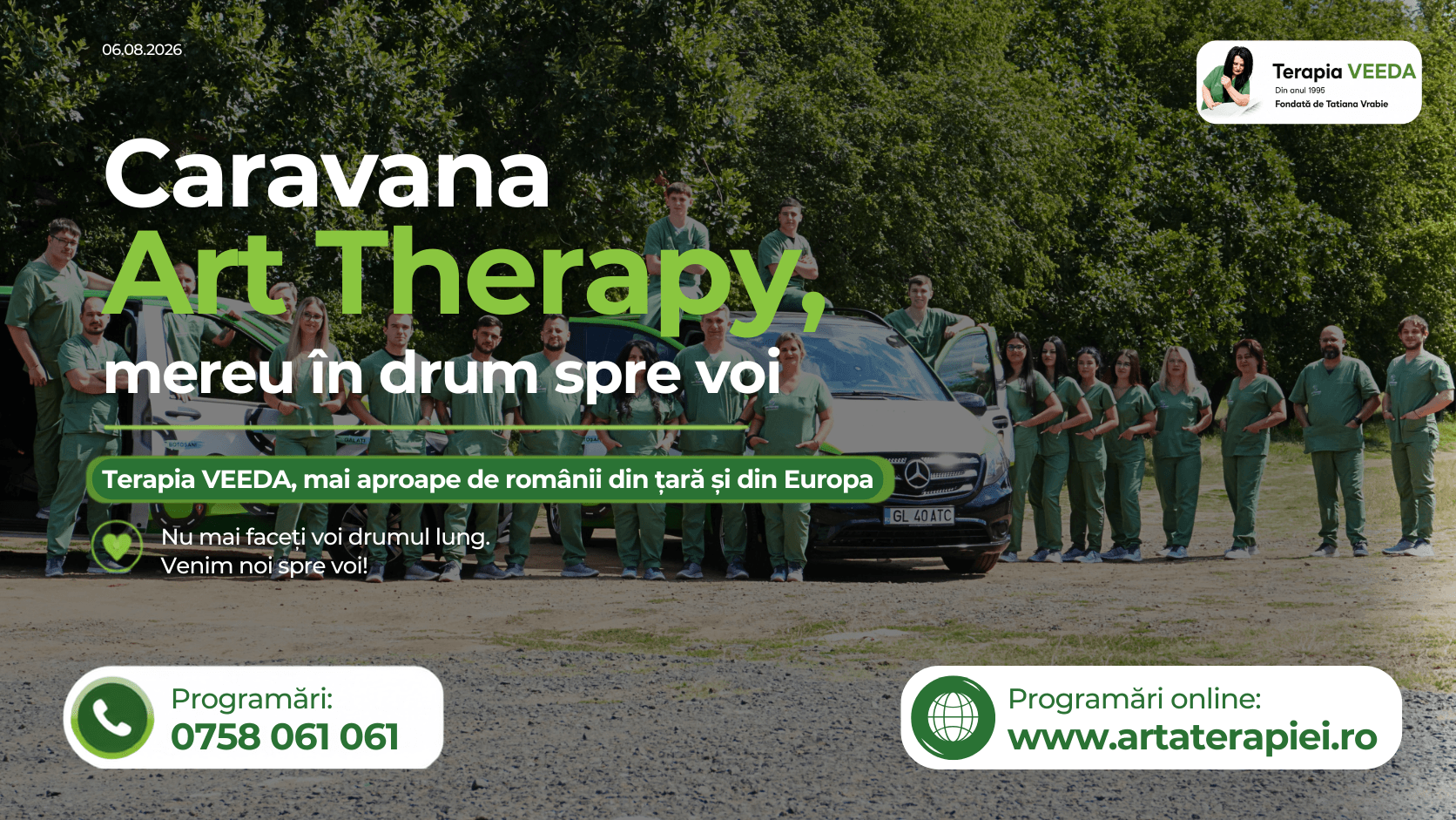 Caravana Art Therapy ajunge în zeci de orașe din România și Europa
