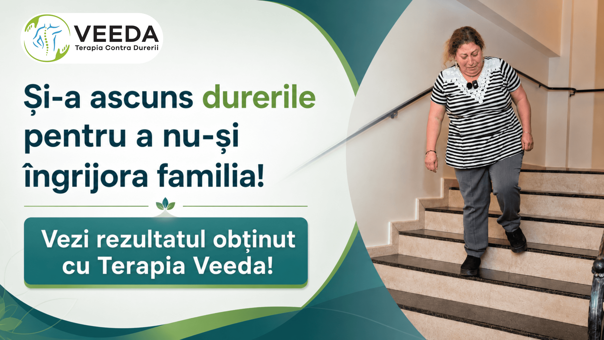 Și-a ascuns durerile!
