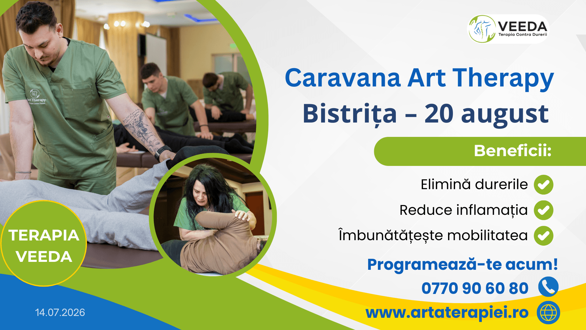 Caravana Art Therapy revine în Bistrița pe 20 august: răspunsuri la cele mai frecvente întrebări