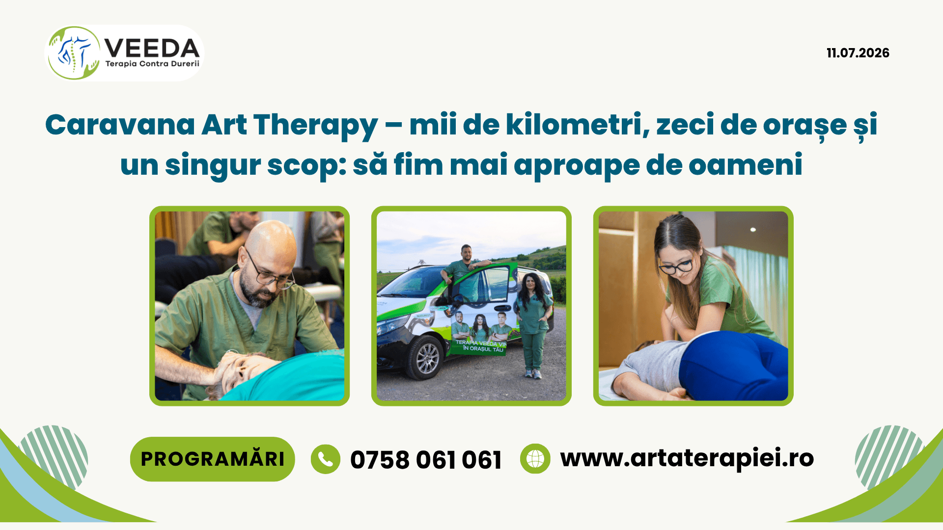 Caravana Art Therapy – mii de kilometri, zeci de orașe și un singur scop: să fim mai aproape de oameni